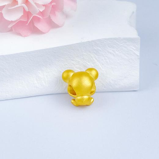 【限时7.5折】【定价黄金】足金 3D硬金鼠年生肖鼠手串(V3DSC00291)预售产品下单后不退款不退货不换货不补差价 商品图1