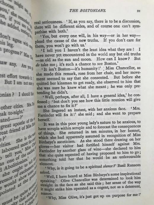 亨利·詹姆斯《波士顿人》 1幅肖像插图 苍鹭出版社复古装帧本 商品图4