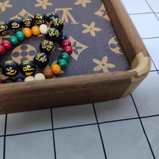 托盘黑胡桃木托盘干果实木托盘 商品图6