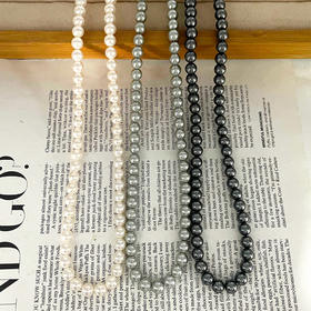 【福利款】元宝扣 复古施家正圆珍珠