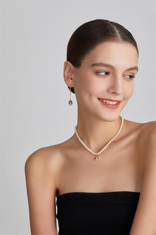 铃兰朵朵 mini 经典珍珠项链 3号 商品图1