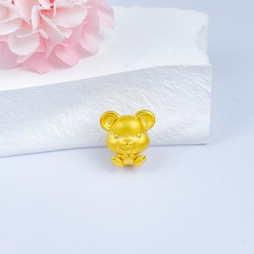 【限时7.5折】【定价黄金】足金 3D硬金鼠年生肖鼠手串(V3DSC00291)预售产品下单后不退款不退货不换货不补差价 商品图0