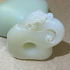和田玉（白玉） 挂件--仿古盘龙方扣34.15g 商品缩略图7