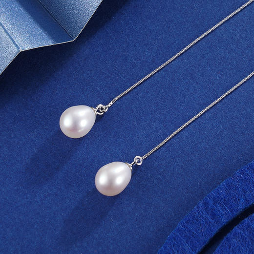 子佩集S925银珍珠耳线【EM1363-XF】2401 商品图0