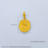 【限时克减150元元】足金999.9 #小红书 【精品】ROSE玫瑰花牌吊坠(N080DZ00463)（预售产品下单后不退款不退货不换货不补差价）（预售产品下单后不退款不退货不换货不补差价） 商品缩略图4
