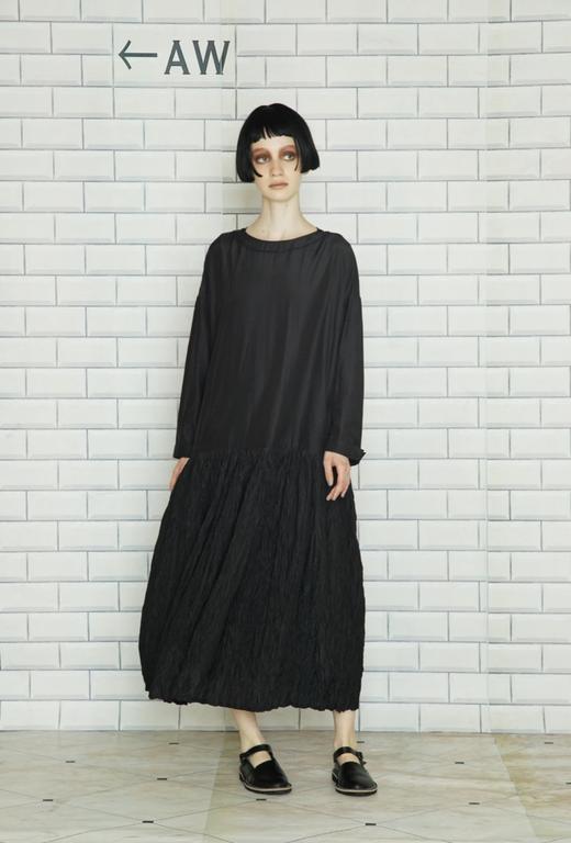 ECOLE DE CIRIOSITES 梭织丝棉府绸连衣裙(2色可选) 商品图8