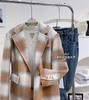 33BAR231412#格子呢料大衣 商品缩略图0