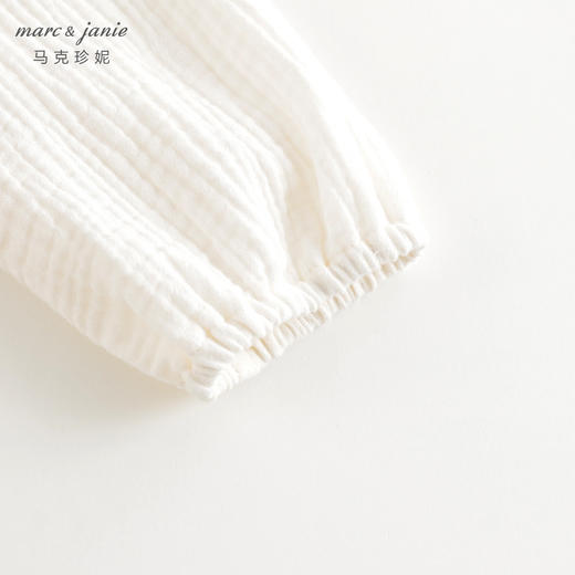 马克珍妮女童纯棉时尚宽松衬衫儿童衬衣上衣2024年春装新款240115 商品图4