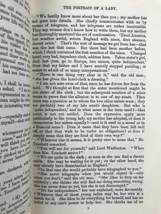 亨利·詹姆斯《一位女士的画像》 1幅肖像插图 苍鹭出版社复古装帧本 商品图4