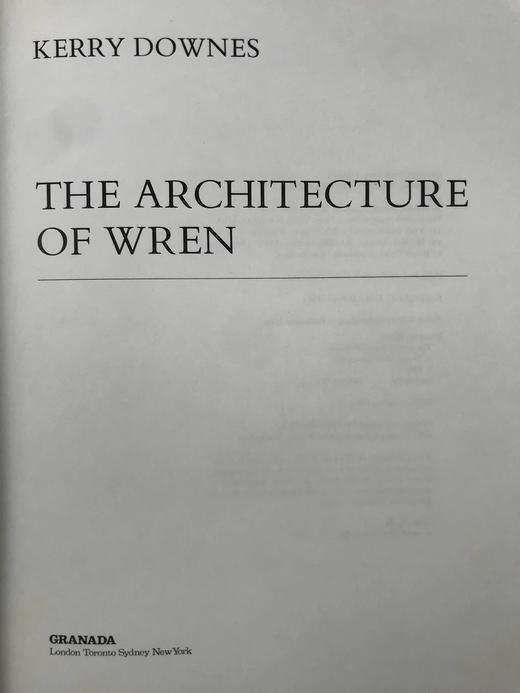克里斯托弗·雷恩建筑图集 200幅插图 精装16开 商品图3
