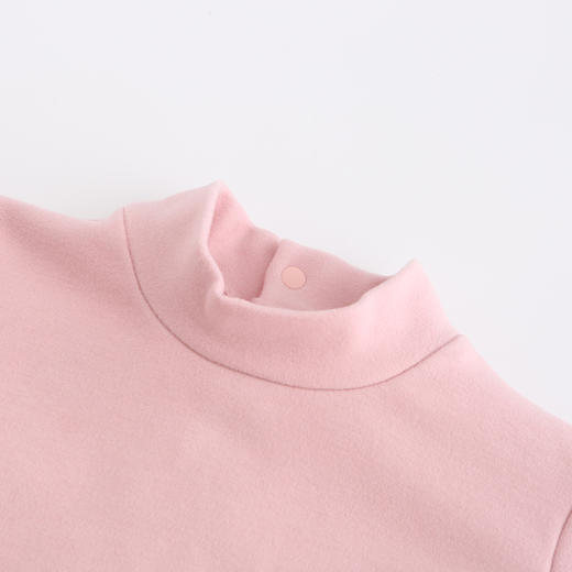 丽婴房-内衣类（秋）E1德绒套装粉 商品图1