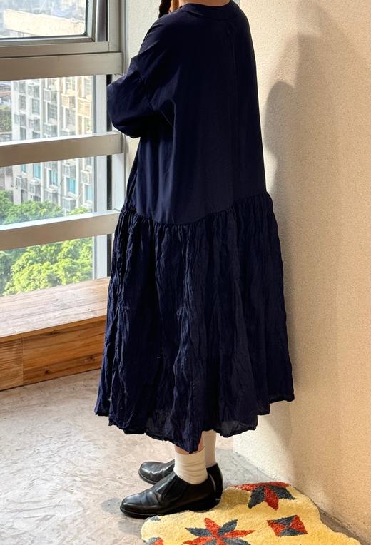 ECOLE DE CIRIOSITES 梭织丝棉府绸连衣裙(2色可选) 商品图3