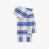 【二】BURBERRY 巴宝莉 女士马术骑士徽标贴花格纹羊毛围巾 格子 8079267 B7323 商品缩略图0