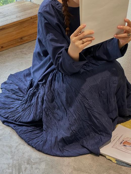 ECOLE DE CIRIOSITES 梭织丝棉府绸连衣裙(2色可选) 商品图0