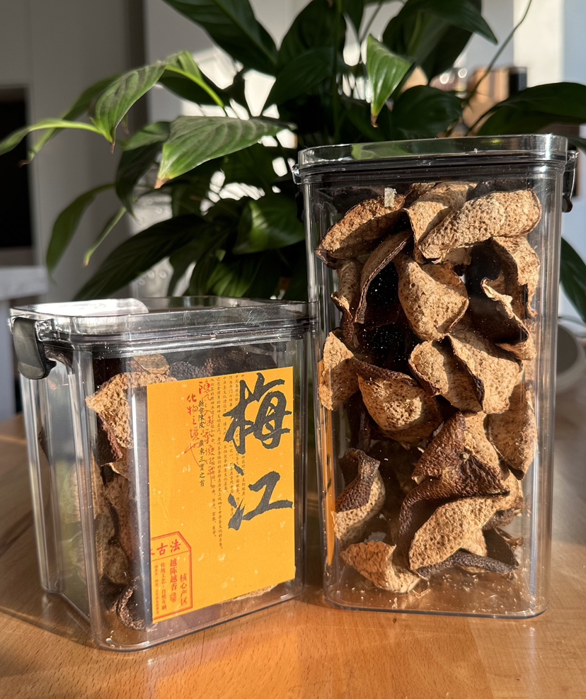 新会陈皮核心产区梅江陈皮