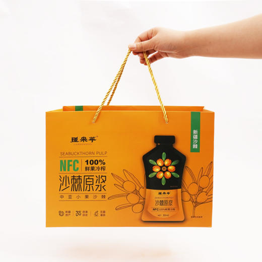 s疆果萃NFC中亚小果沙棘原浆 新疆沙棘汁 商品图1