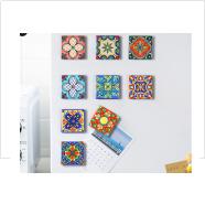 印花陶瓷冰箱贴方形 商品图0