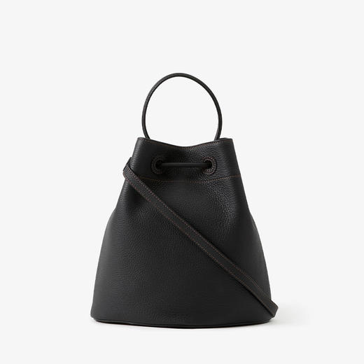 【一】BURBERRY 巴宝莉 女士小号 TB 水桶包 黑色 8055691 A1189 商品图1