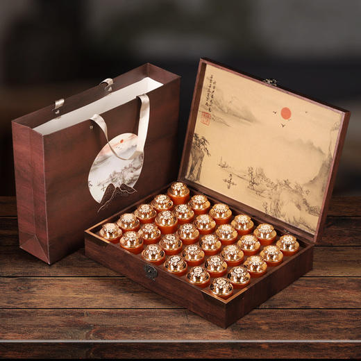 【悠然品味！回味无穷】金骏眉红茶茶叶礼盒装高级浓香型茶正山小种送礼品长辈，悠然品茗间，享受臻品乐趣。送亲友长辈，展现心意。 商品图6