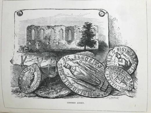 约19世纪后期 英格兰与威尔士的假期漫游 数十幅精美插图 漆布精装大32开 商品图7