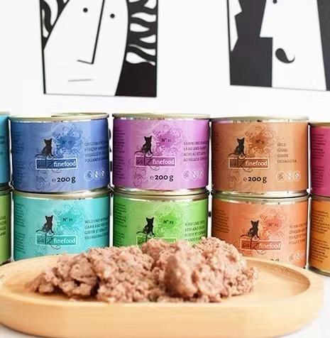 德国进口凯姿catz猫罐头成幼猫通用400g/罐无谷猫咪主食罐 商品图1