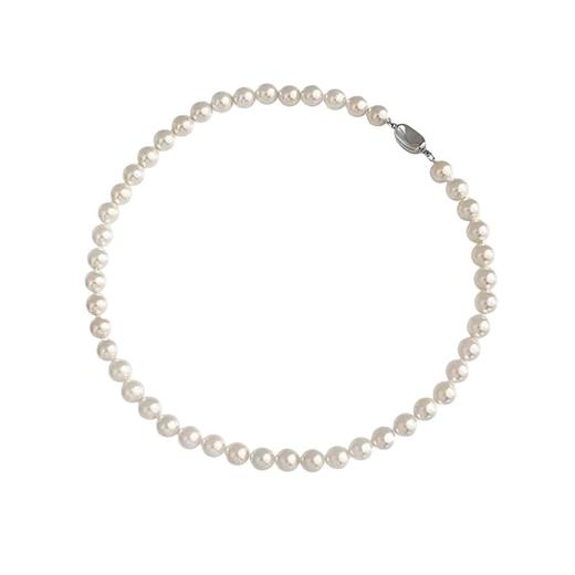 【福利款】元宝扣 复古施家正圆珍珠 商品图3