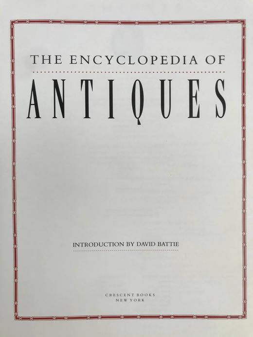 古董百科全书 320余幅彩色插图 精装大16开 商品图3