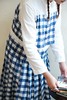 ECOLE DE CURIOSITIES 印花格纹连衣裙(2色可选) 商品缩略图3