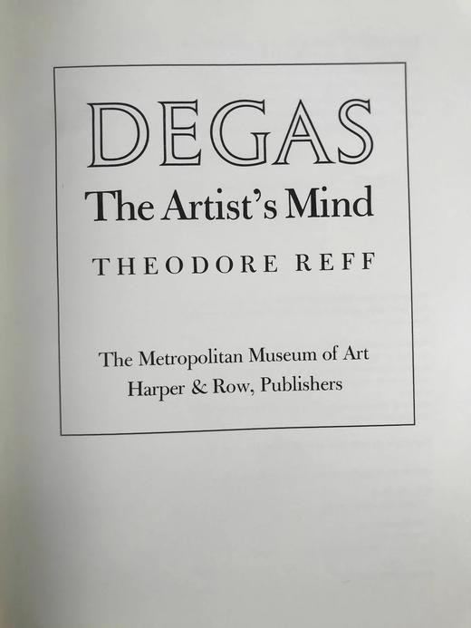 德加：艺术家的思维 216幅插图（14幅彩色） 精装16开 商品图3