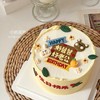 黑巢-表扬好爸爸好老公特别生日蛋糕 商品缩略图0
