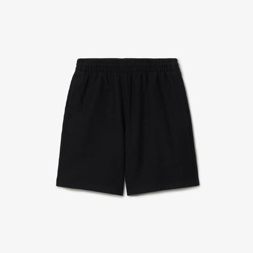 【一】BURBERRY 巴宝莉 男士马术骑士徽标贴花棉质休闲短裤 黑色 8082000 A1189 商品图0