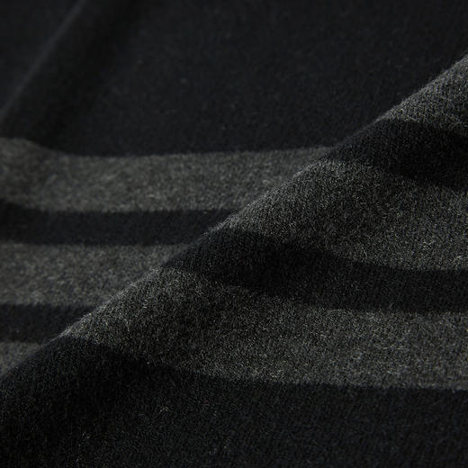 【经典款】罗蒙秋冬拼色横条开衫男士针织衫保暖舒适外套男士毛衣男外套 商品图6