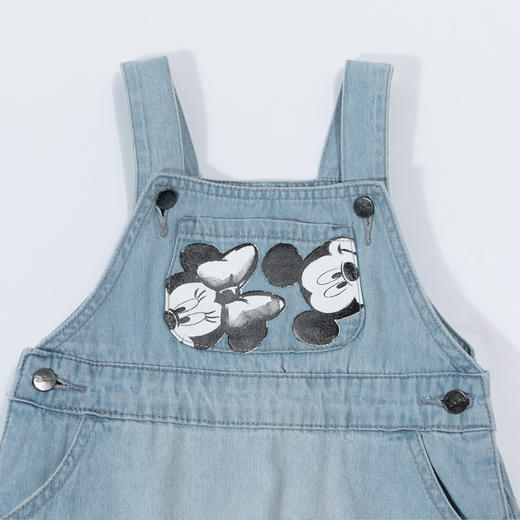 【商城同款】迪士尼春夏新款女童背带裙休闲 百搭款232DQ0241 商品图5