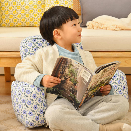 小花系列机器人儿童腰靠床头靠垫护腰靠垫腰枕 商品图1