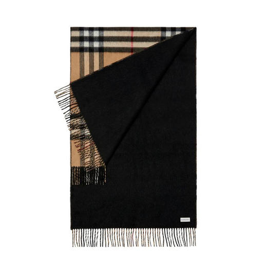【一】BURBERRY 巴宝莉 男女通用格纹羊绒围巾 格子 8078443 A1189 商品图2