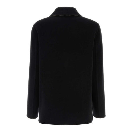 BURBERRY 巴宝莉 女士羊毛谷仓夹克外套 深棕色 8063207 A8894 商品图1