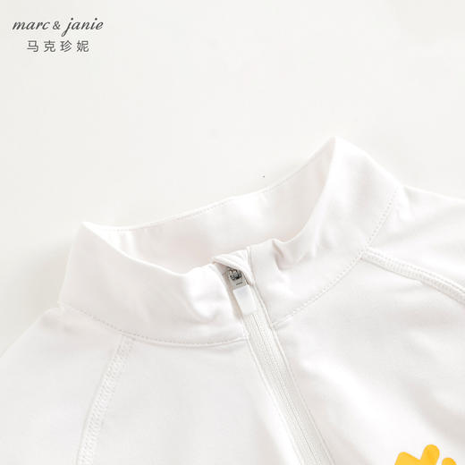 [速干防晒]马克珍妮男女童立领运动衫T恤儿童上衣春装新款240270 商品图2
