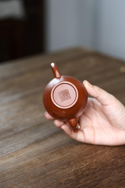 【青山特惠】精品全手工大红袍美人肩紫砂壶 210cc范承尧（国工）z16 商品图8