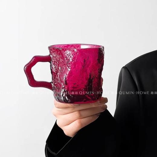 北欧ins风小众带把马克杯玻璃杯高颜值个性家用杯子咖啡杯冷饮杯 商品图2