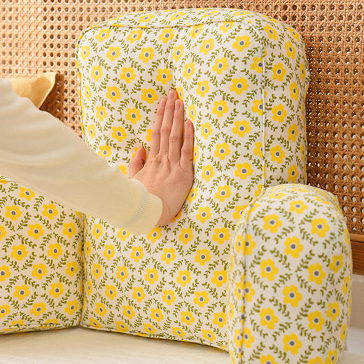 小花系列机器人儿童腰靠床头靠垫护腰靠垫腰枕 商品图3