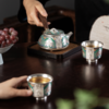 龙纹鎏银茶器，银入茶盏，风雅无双 商品缩略图5