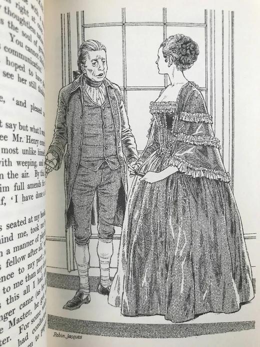 史蒂文森《巴伦特雷的少爷》 8幅插图 苍鹭出版社复古精装本 商品图5