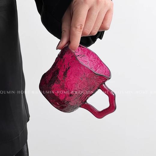 北欧ins风小众带把马克杯玻璃杯高颜值个性家用杯子咖啡杯冷饮杯 商品图4