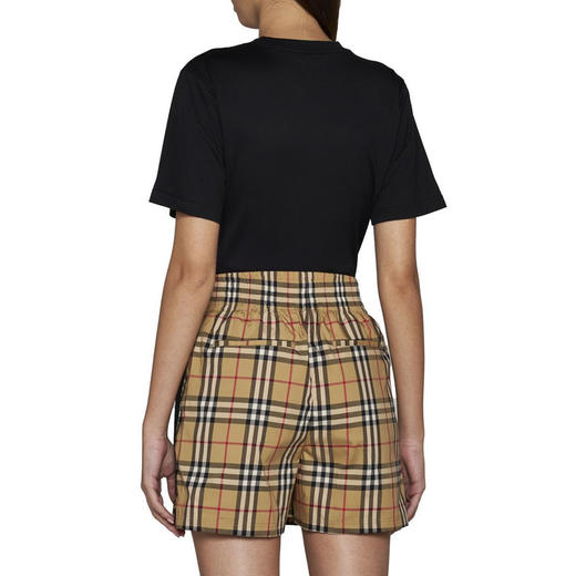 【二】BURBERRY 巴宝莉 女士棉质休闲短裤 格子 8083147 A7028 商品图2