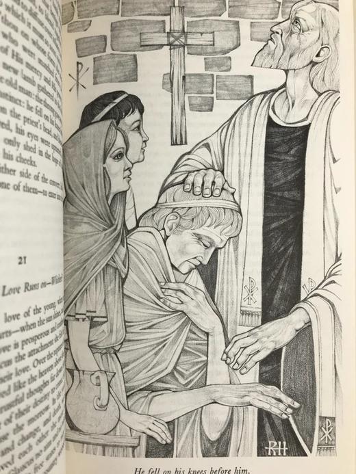 布尔渥-利顿《庞贝城末日》 配精美插图 苍鹭出版社复古精装本 商品图4