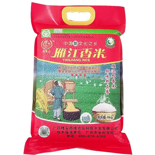 隆安特产精品雁江香米 5kg/袋 商品图0