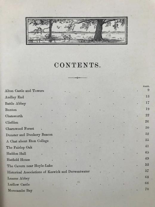 约19世纪后期 英格兰与威尔士的假期漫游 数十幅精美插图 漆布精装大32开 商品图4