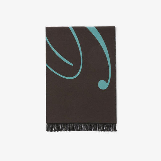 【二】BURBERRY 巴宝莉 女士徽标丝毛混纺围巾 混色 8079175 B7326 商品图1