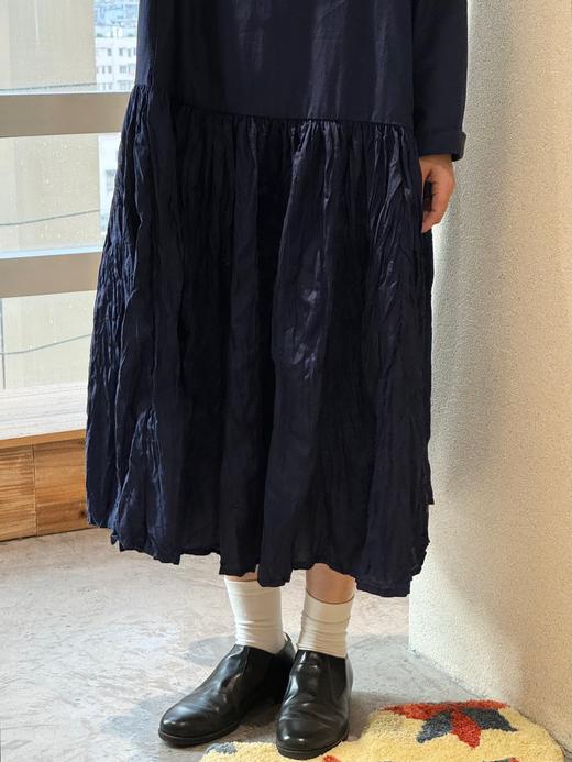 ECOLE DE CIRIOSITES 梭织丝棉府绸连衣裙(2色可选) 商品图4