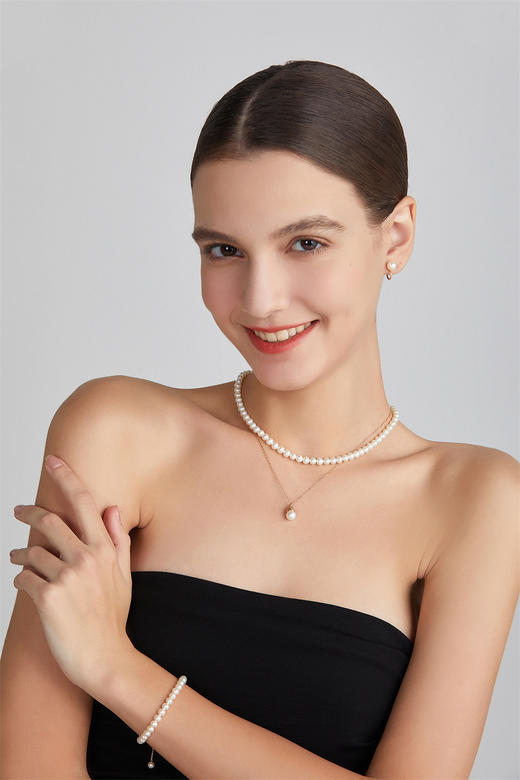 one pearl 经典珍珠项链3号 商品图3